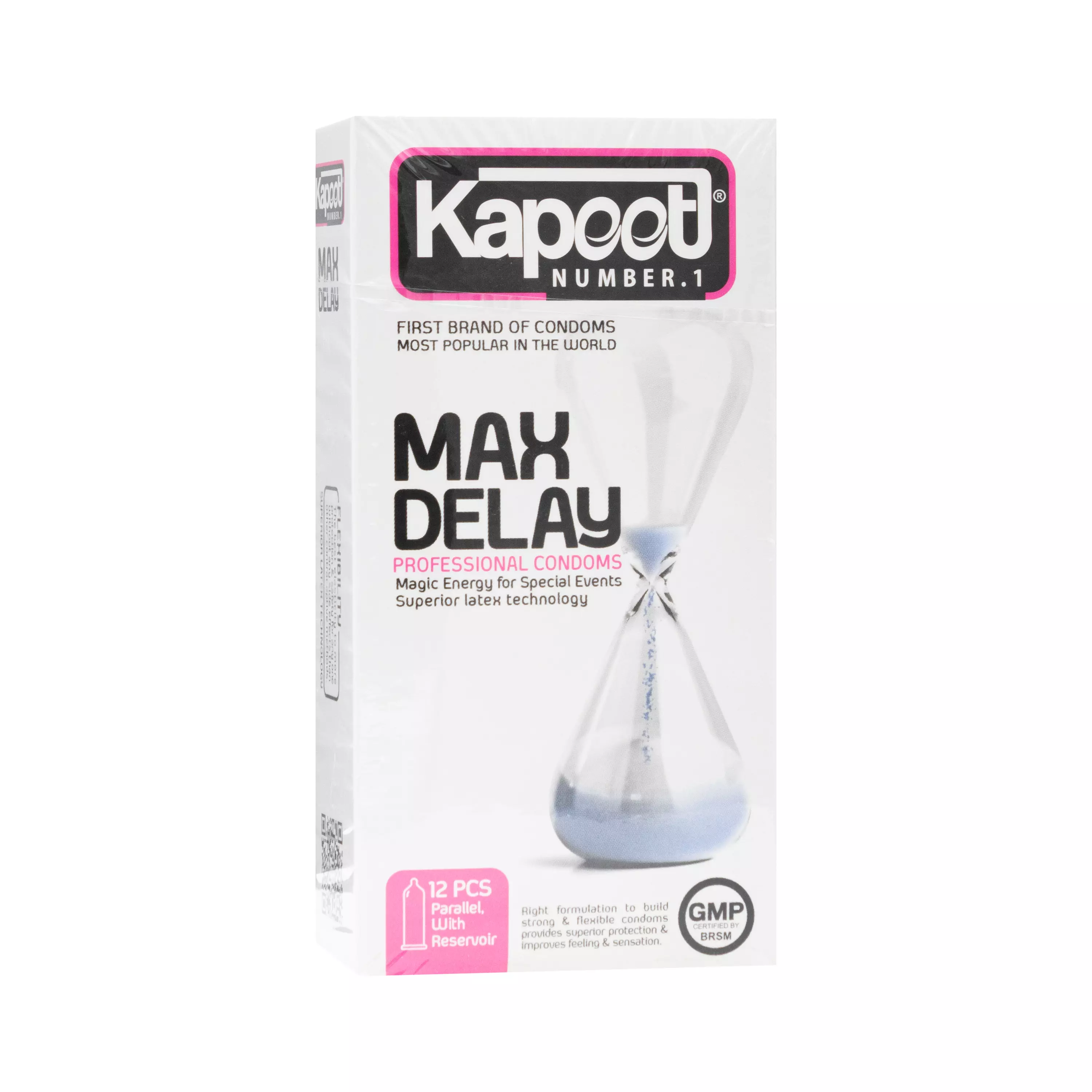 کاندوم  max delay (green) 12  pcs کاپوت